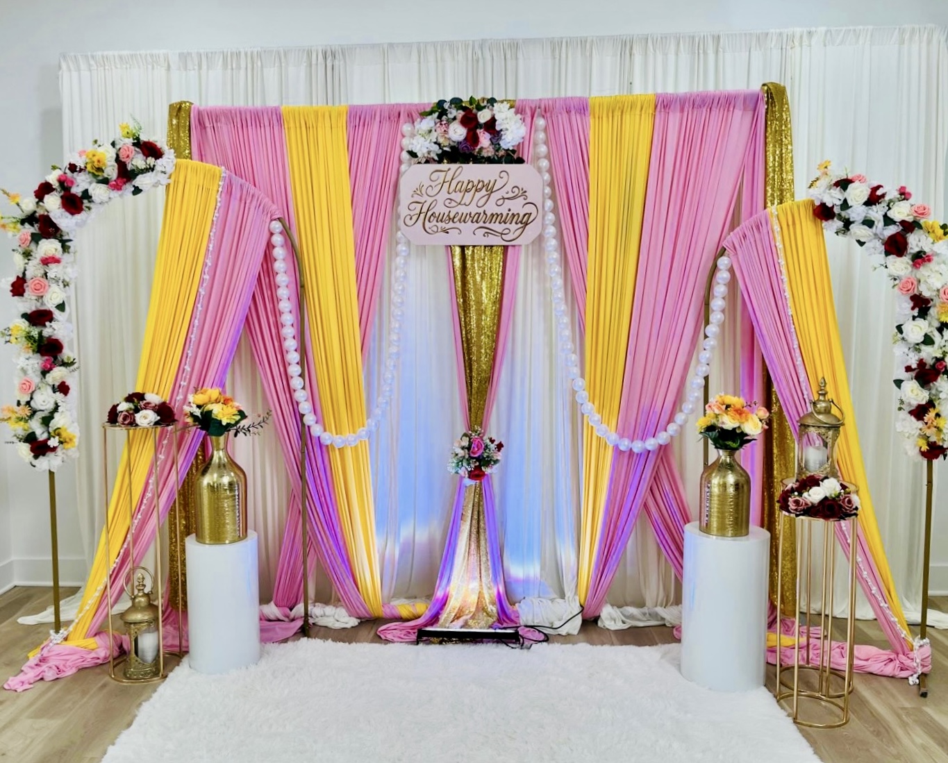 Sparkle and Spritz Event Setup