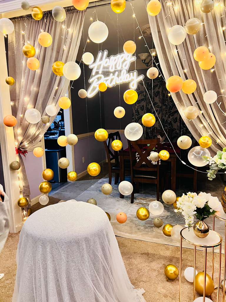 Sparkle and Spritz Event Setup