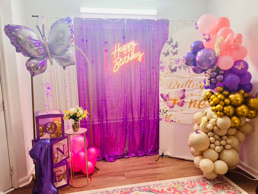 Sparkle and Spritz Event Setup