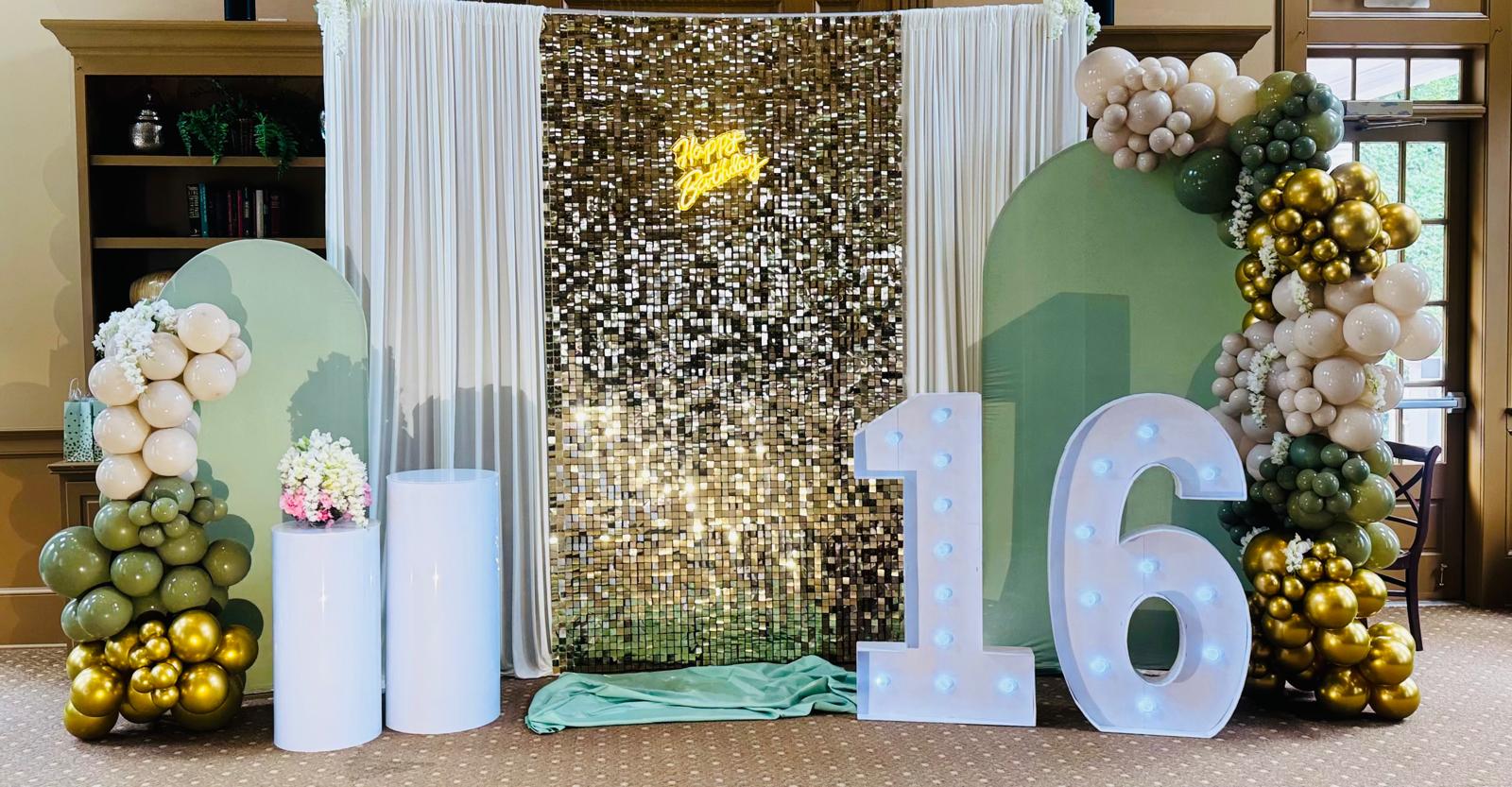 Sparkle and Spritz Event Setup